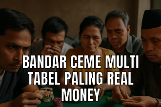 Meja bandar ceme real money dengan pemain fokus
