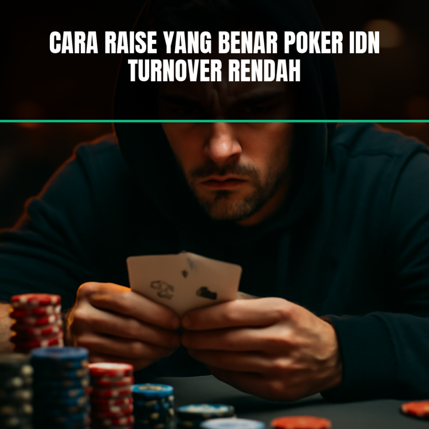 cara raise poker idn
