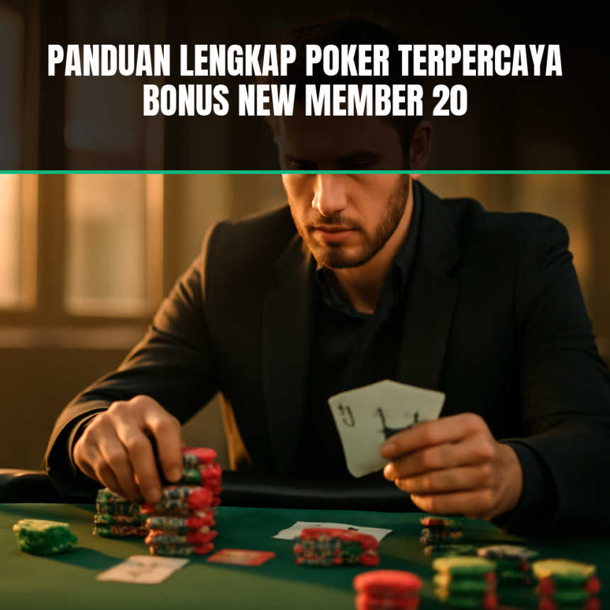 Poker terpercaya bonus meja game kartu profesional